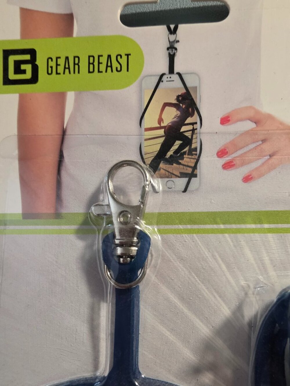 Gear Beast Universal Smartphone Silicone Lanyard - Sailor Blue - NEW!